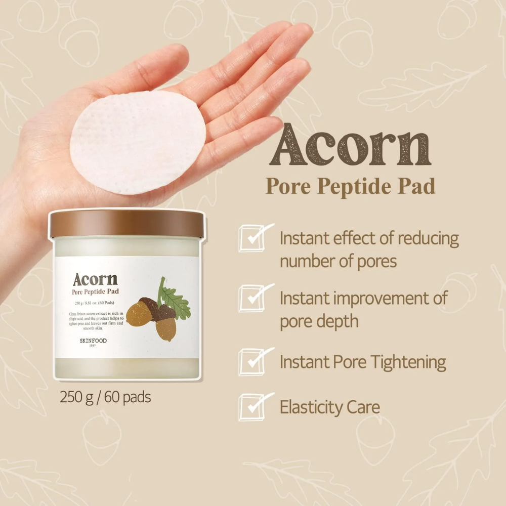 Acorn Pore Peptide Pad 250gr
