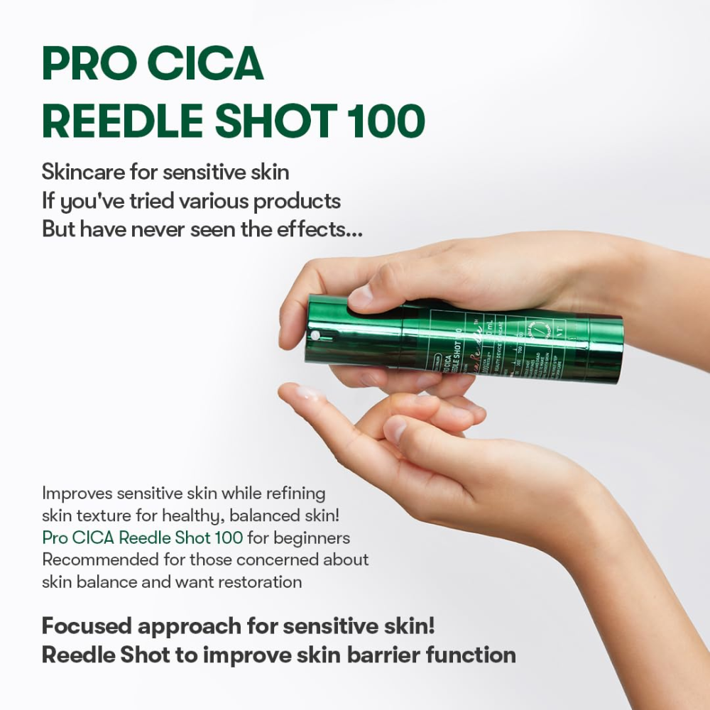 Microneedle Microcrystalline Essence Green Centella Asiatica 100 needles