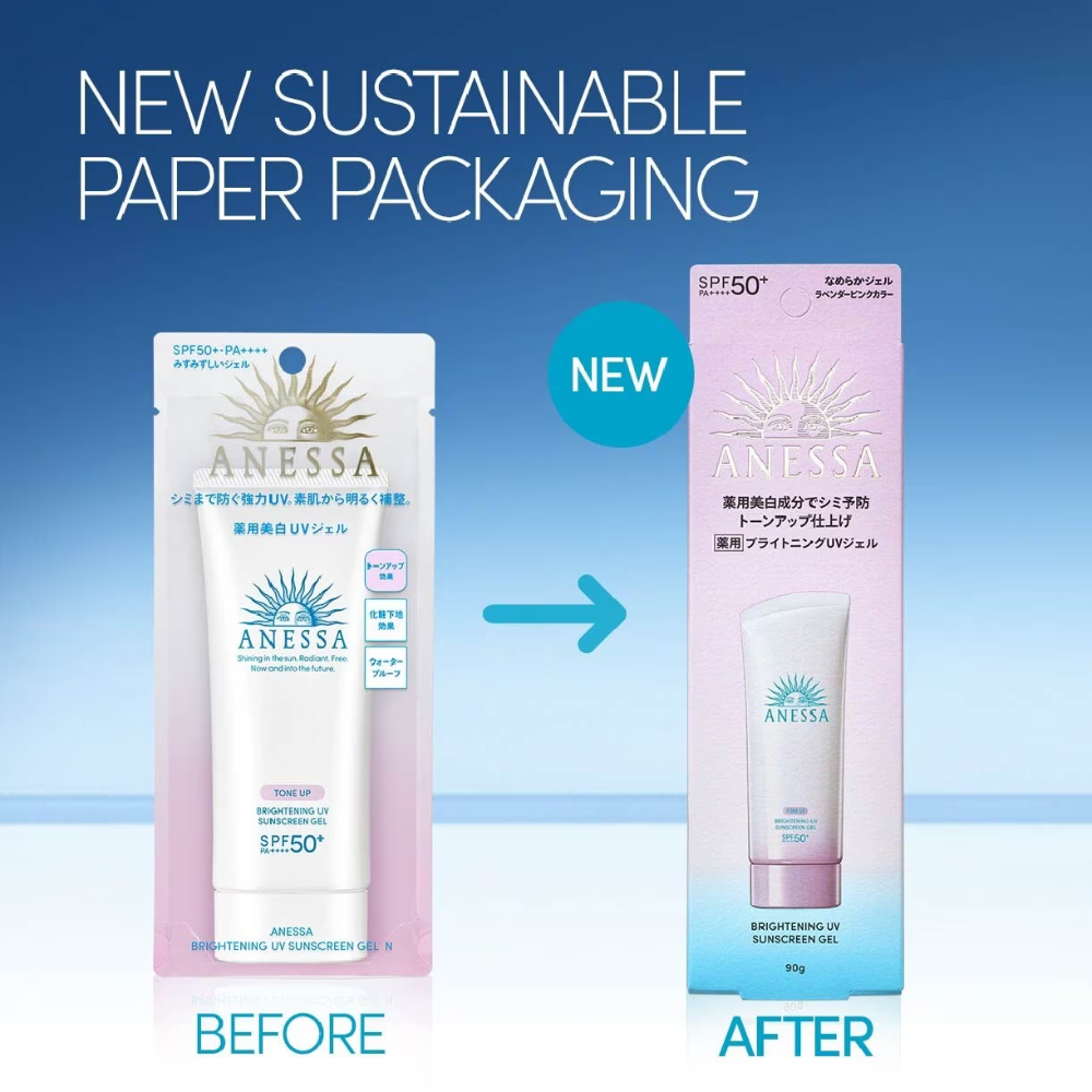 ANESSA Brightening UV Sunscreen Gel SPF50+ PA++++ (Face & Body)