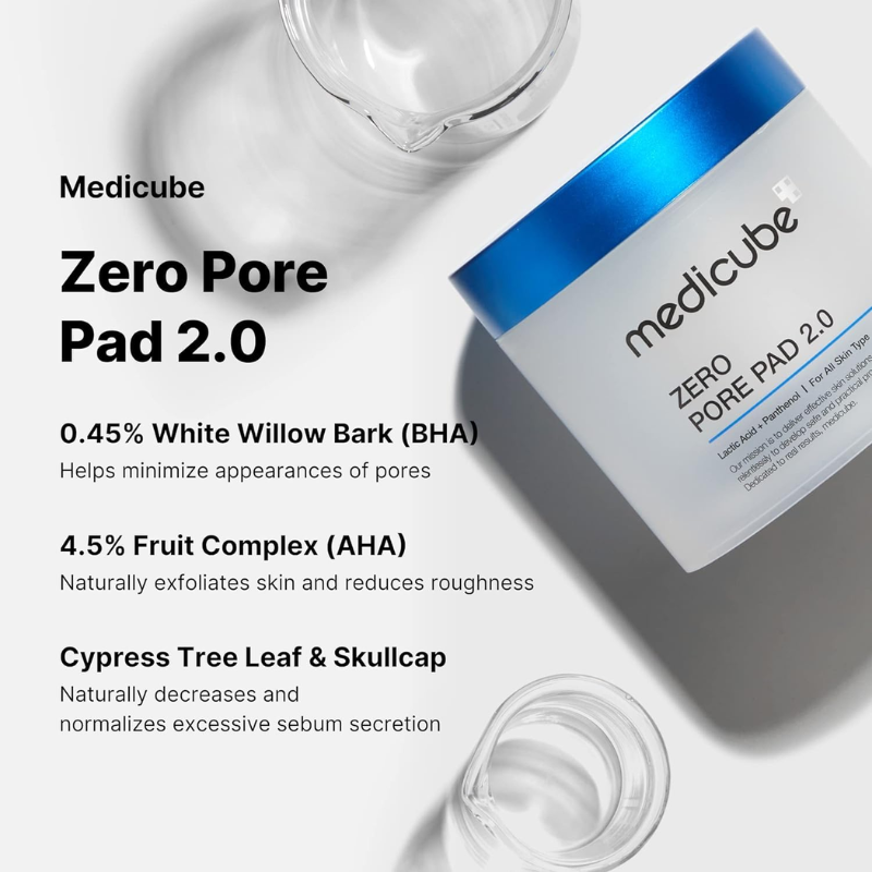 Medicube New Zero Pore Pad 2.0