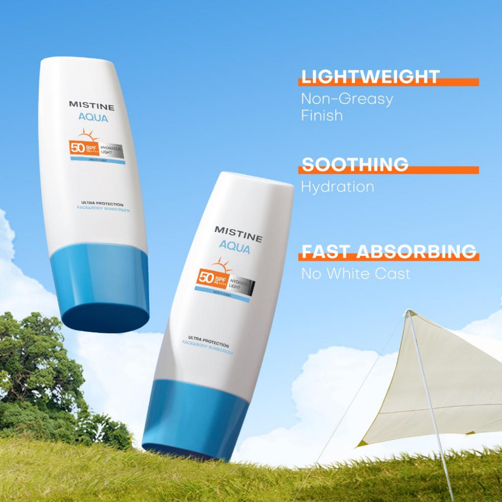 Aqua Base Ultra Protection Hydrating & Whitening Face & Body Sun Cream SPF50+ Broad Spectrum