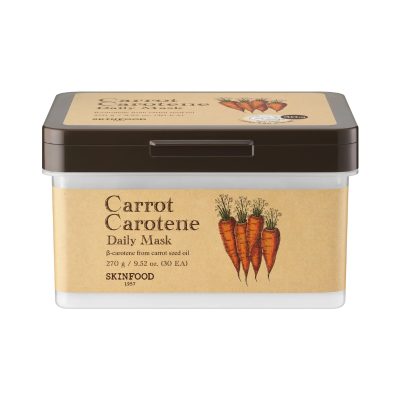 Carrot Carotene Daily Mask 30 Sheets