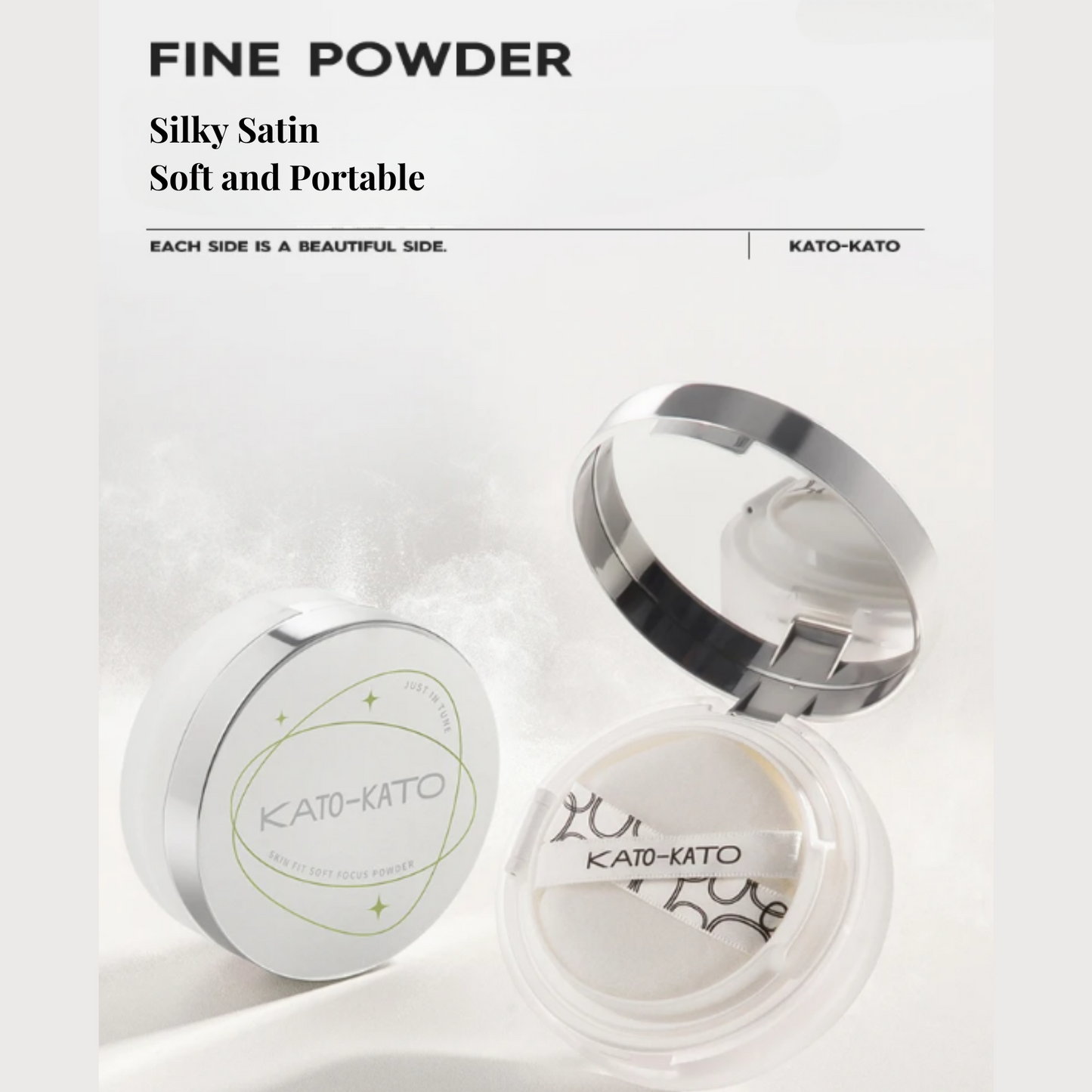 Skin Fit Soft Focus Setting Powder #For Dry Skin Type