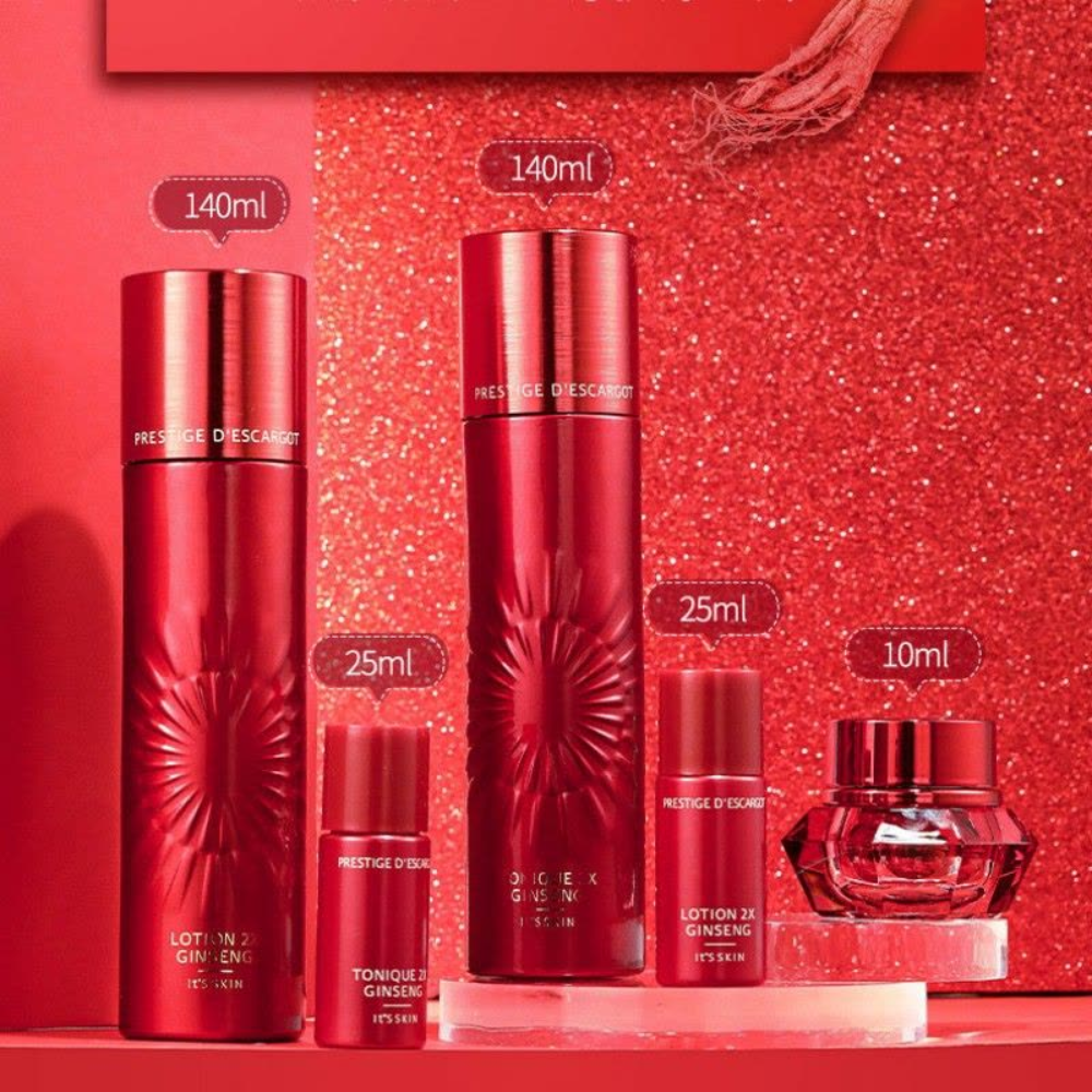 Red Ginseng Snail Firming & Anti-Aging Skincare Set