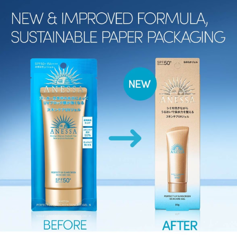 ANESSA Perfect UV Sunscreen Skincare Gel SPF50+ PA++++ (Face & Body)