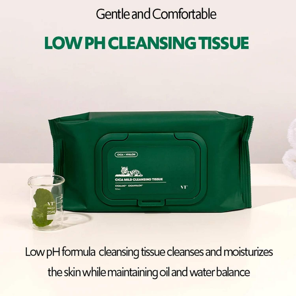 Cica Mild Cleansing Tissue 50ea