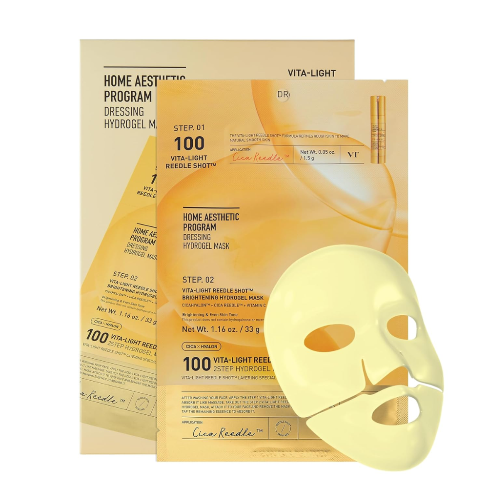 Vita-light Reedle Shot 100 2Step Hydrogel Mask