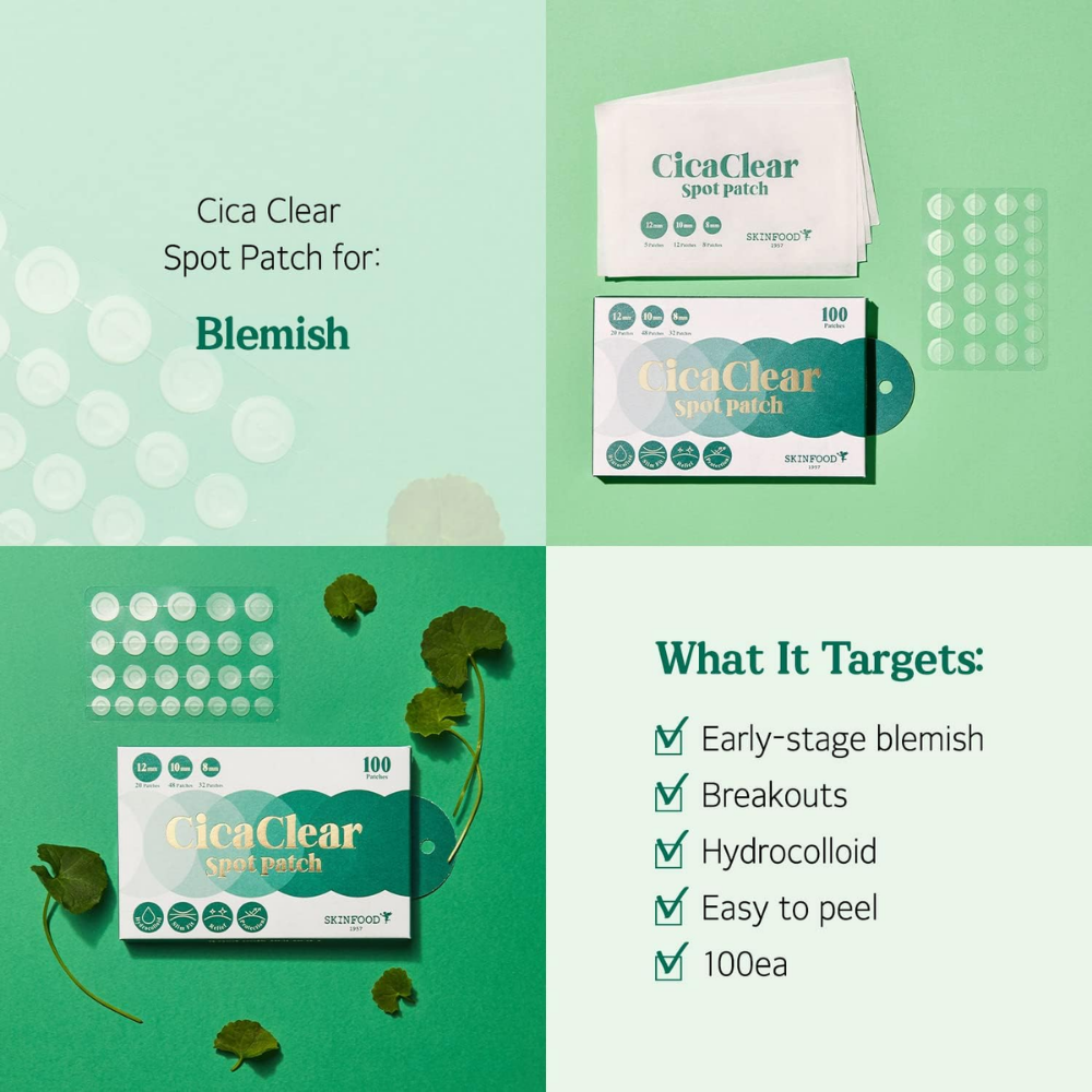 CICA Clear Spot Patch 5ea