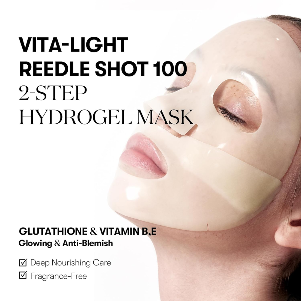 Vita-light Reedle Shot 100 2Step Hydrogel Mask