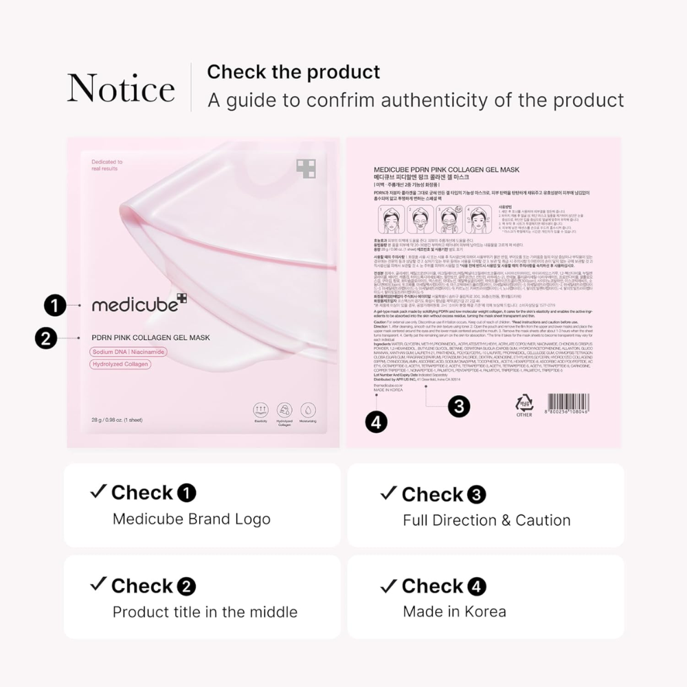 PDRN Pink Collagen Gel Mask