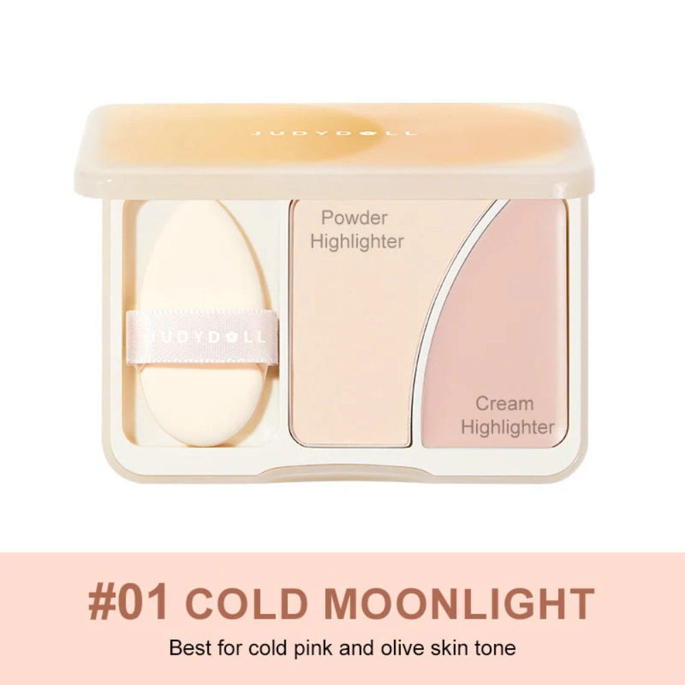 Highlighter Palette Duo #01 (Cold Moonlight)