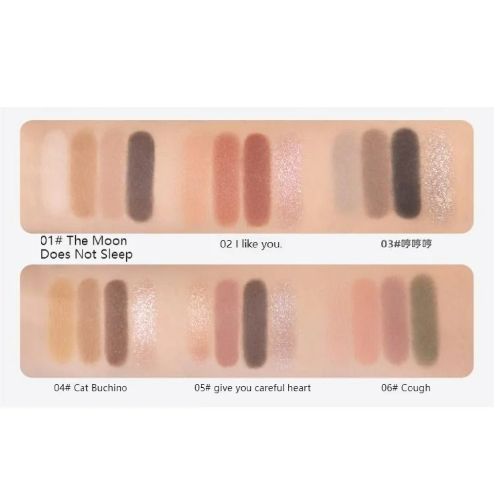 First Kiss Series Four-color Eyeshadow Palette #03