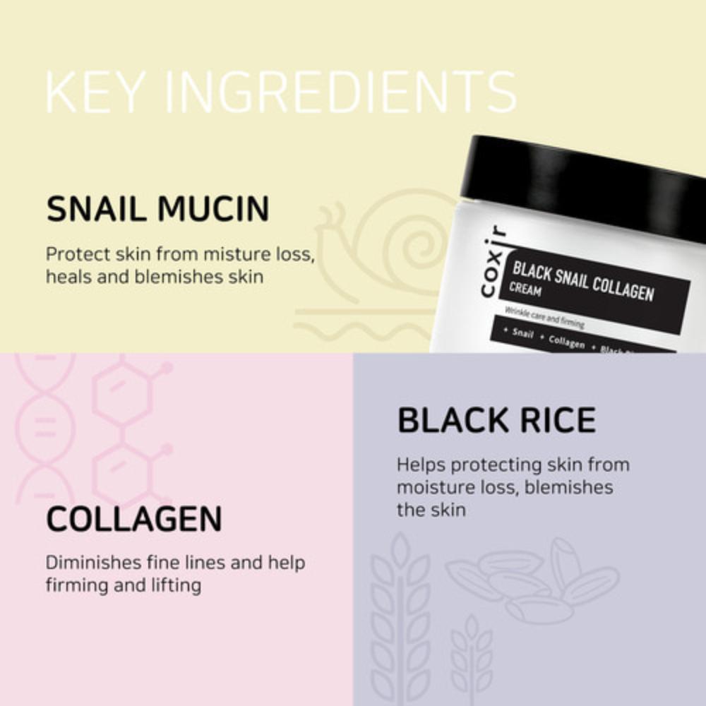 Black Snail Collagen Cream