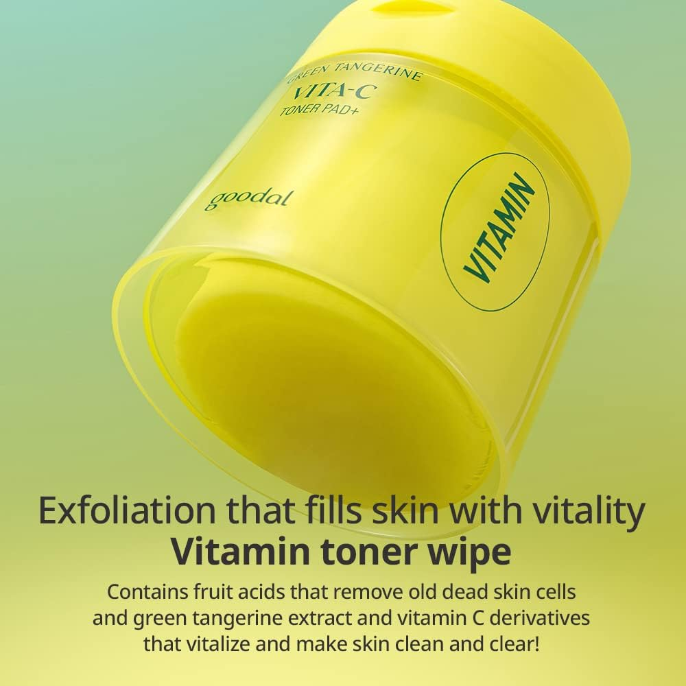 Green Tangerine Vita C Toner Pad+