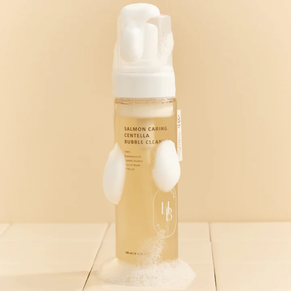 Salmon Caring Centella Bubble Cleanser