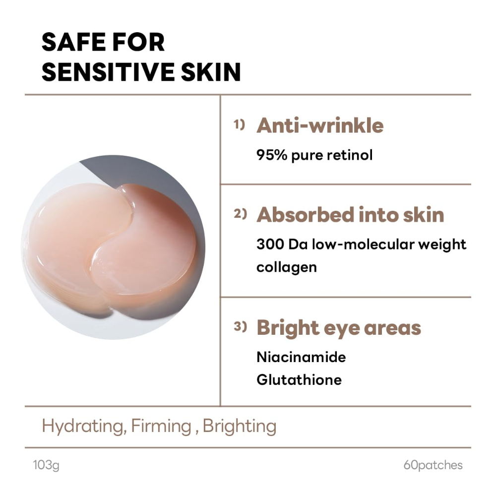 Retinol Collagen Eye Ampoule Patch 103g 60EA