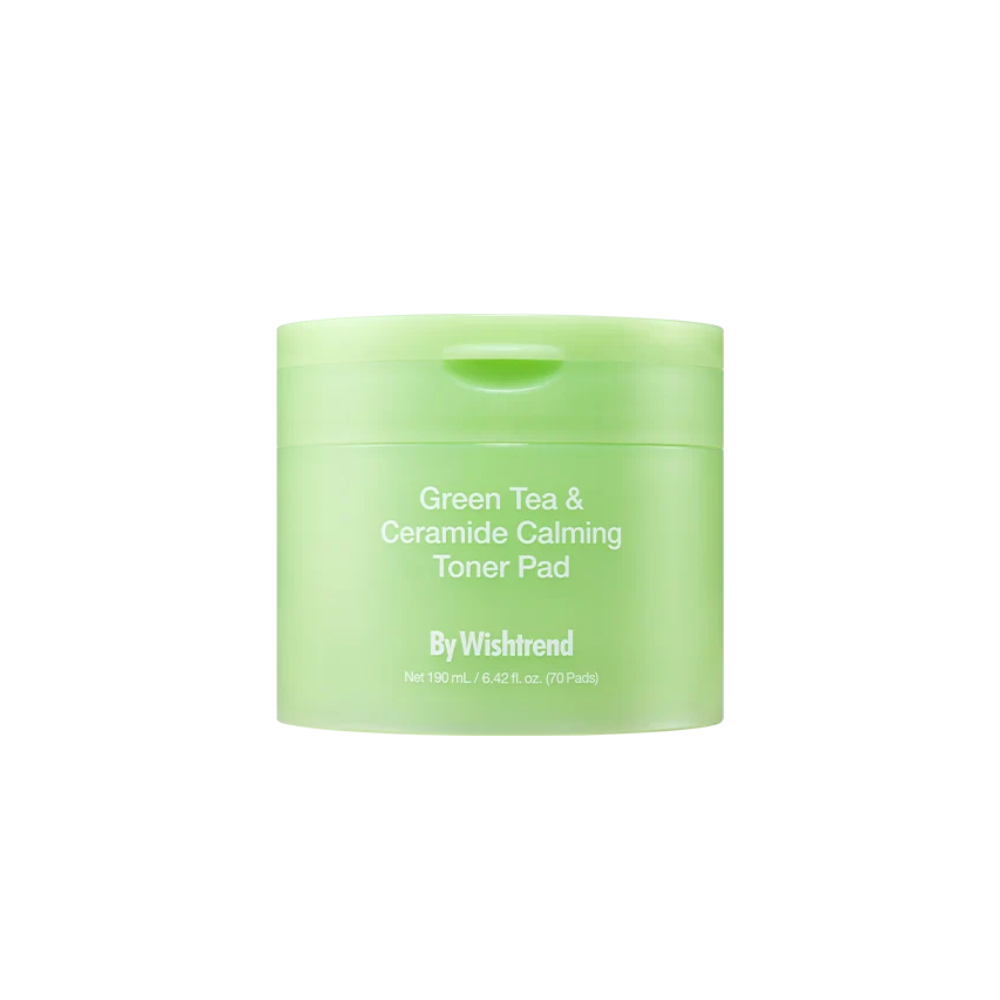Green Tea & Ceramide Calming Toner Pad -190 ml 70 Pads