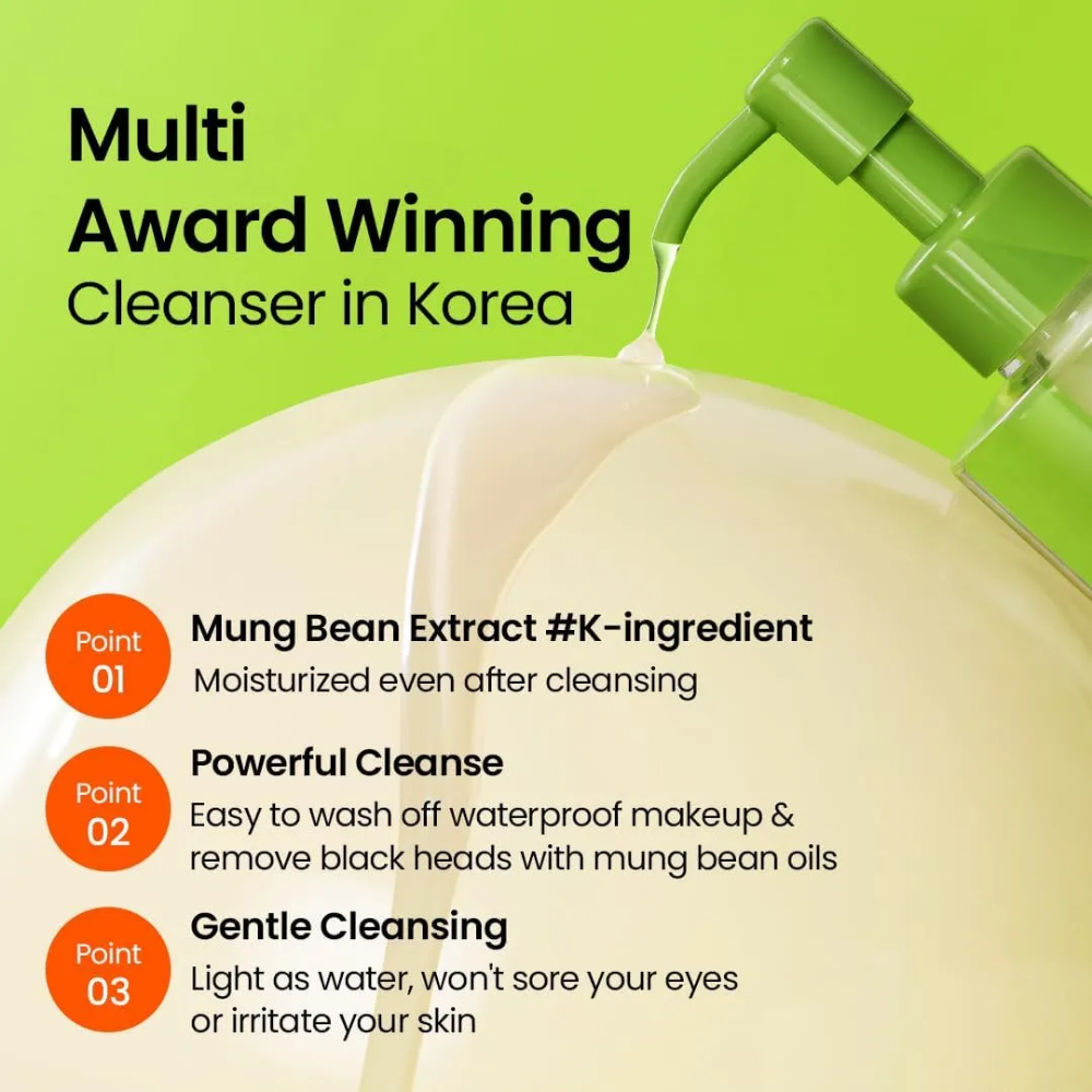 Mung Bean Cleansing Oil - 200ml