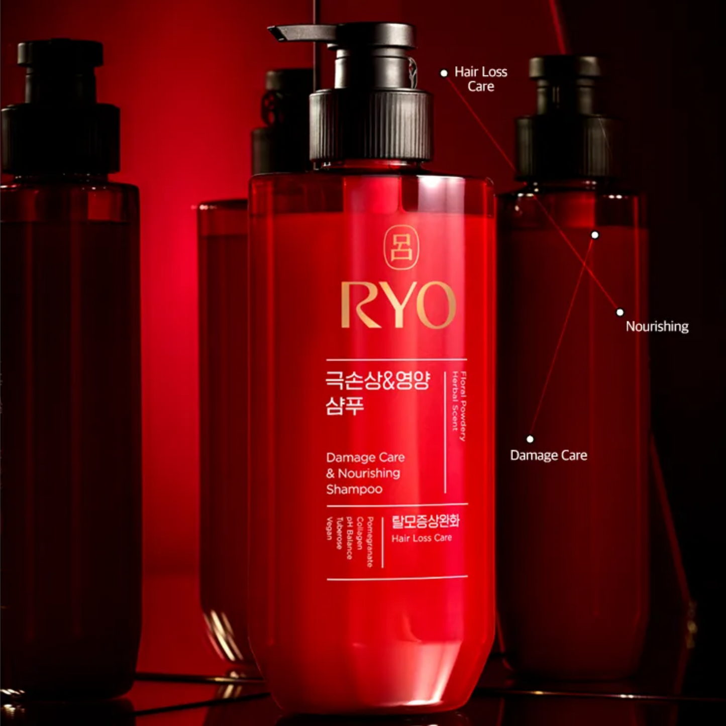 Ryo Damage Care & Nourishing Shampoo 592ml