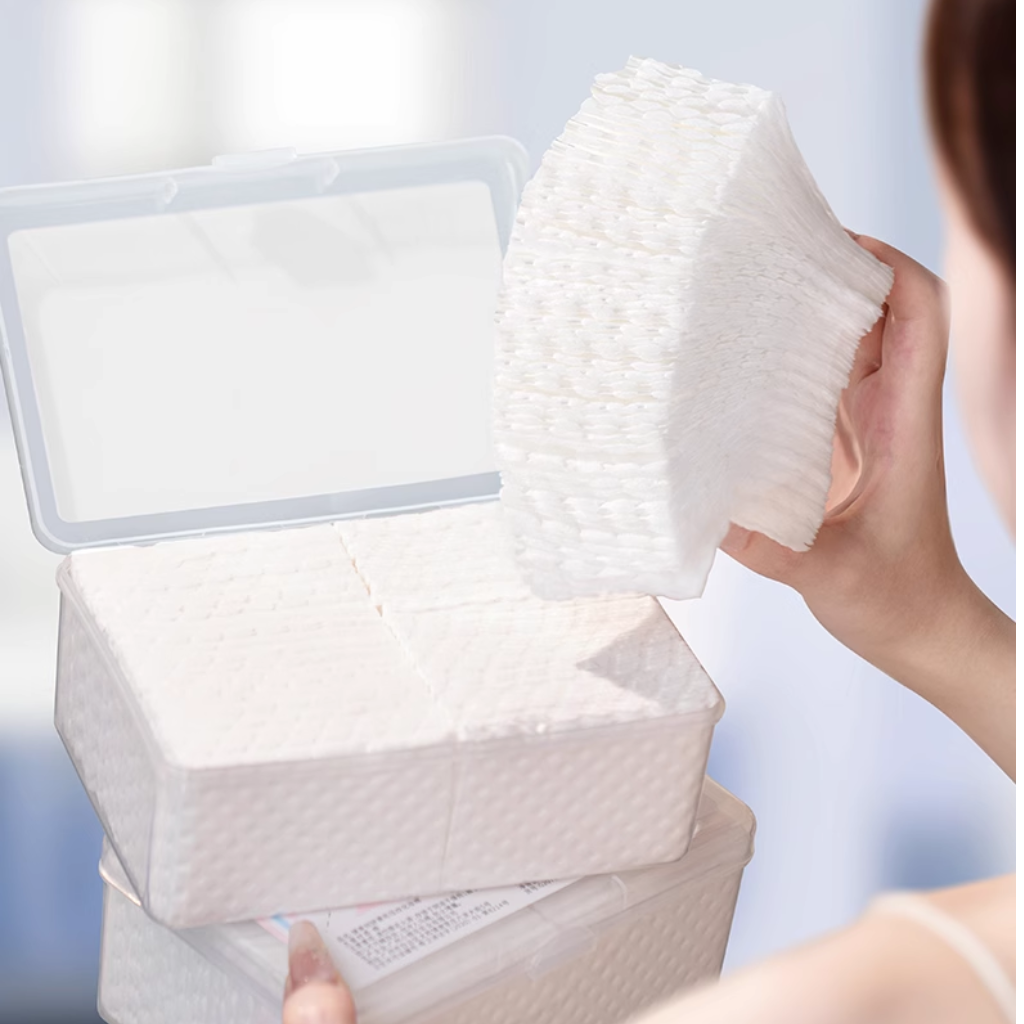 Diamond Embossing Cotton Pads