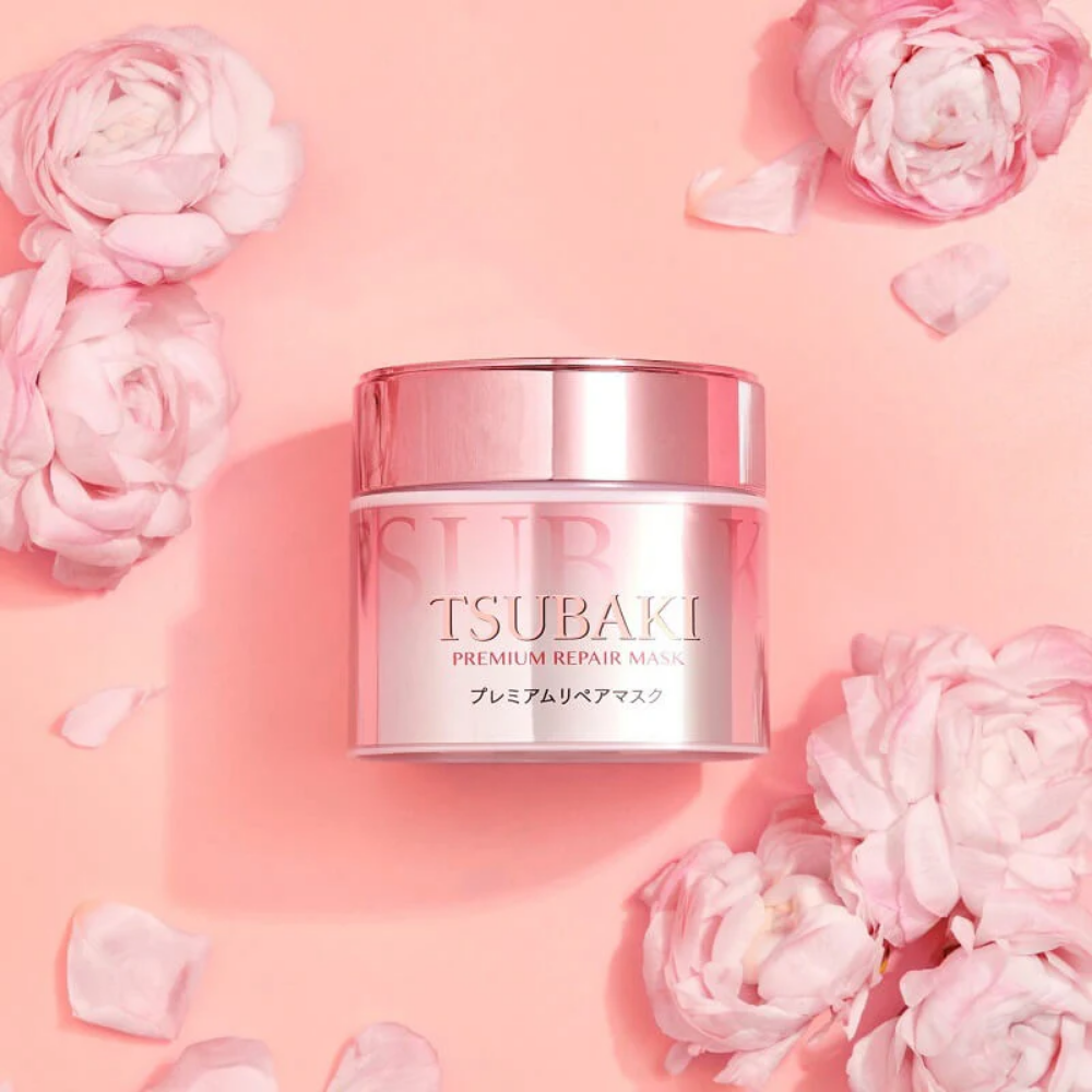 TSUBAKI Premium Repair Hair Mask Pink Camellia