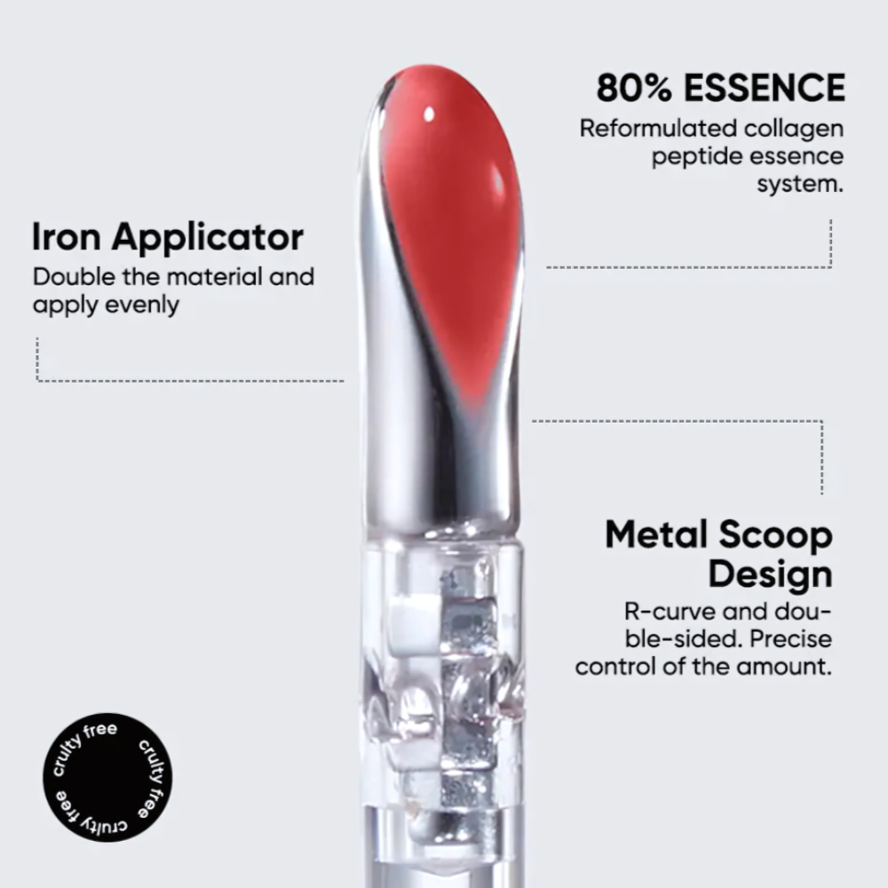 Ice Iron Mirror Gloss Lip Tint #04 Grapefruit Pop
