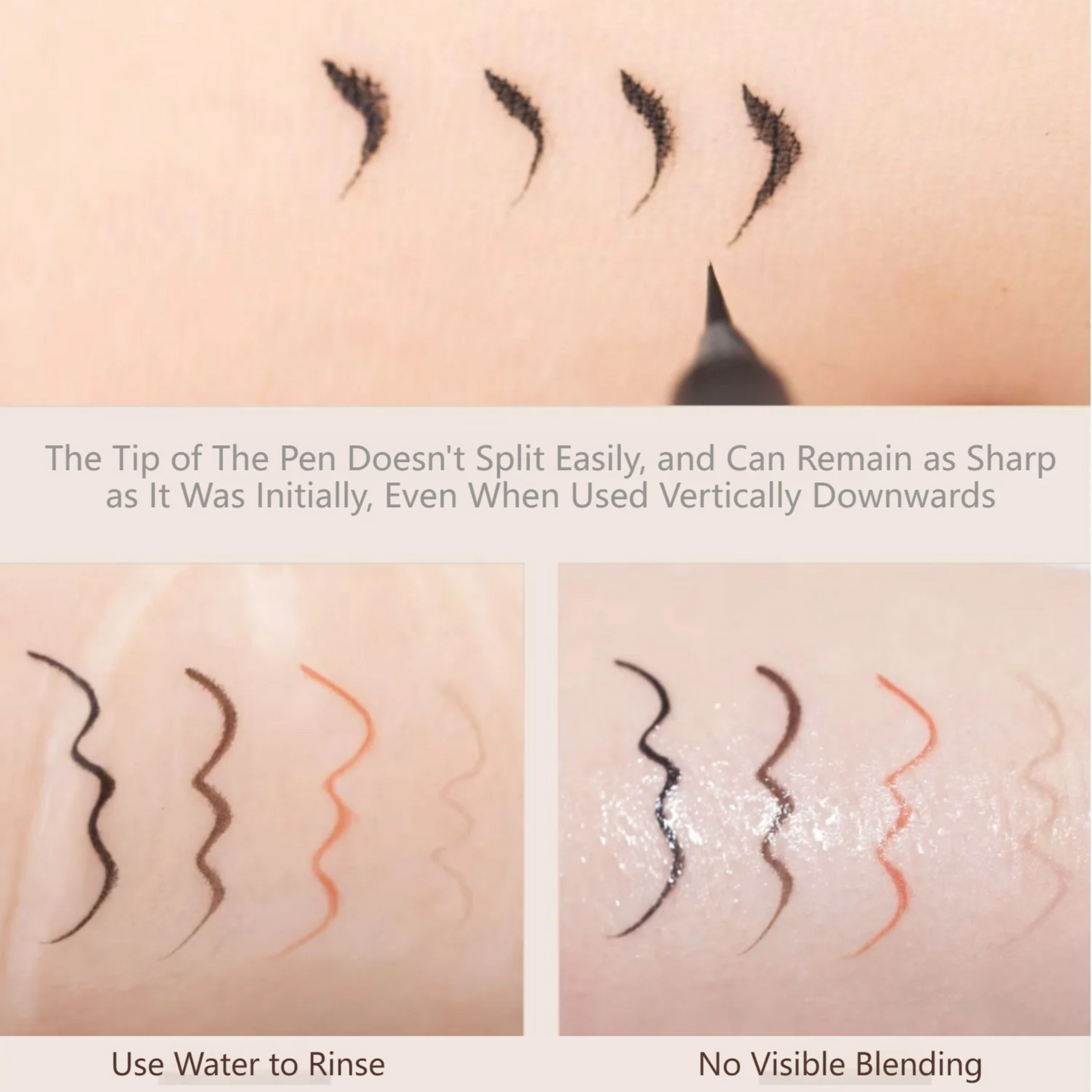 Ultra-Skinny Liquid Eyeliner #Cement Gray