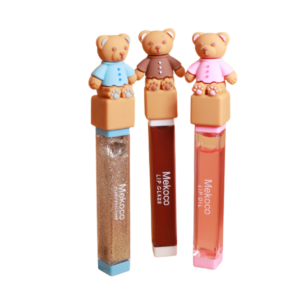 Mekoco Clay Bear Makeup Gift Set