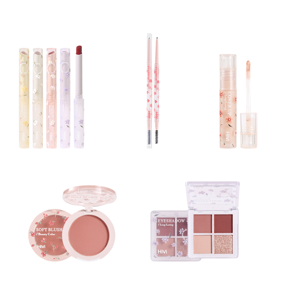 HIVI Floral Whisper Lightweight Makeup Set