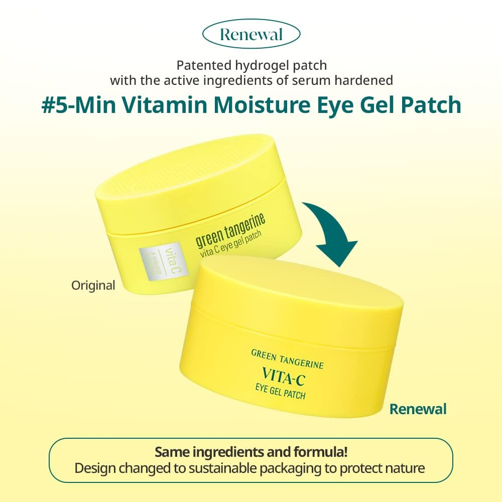 Green Tangerine Vita C Eye Gel Patch 60ea