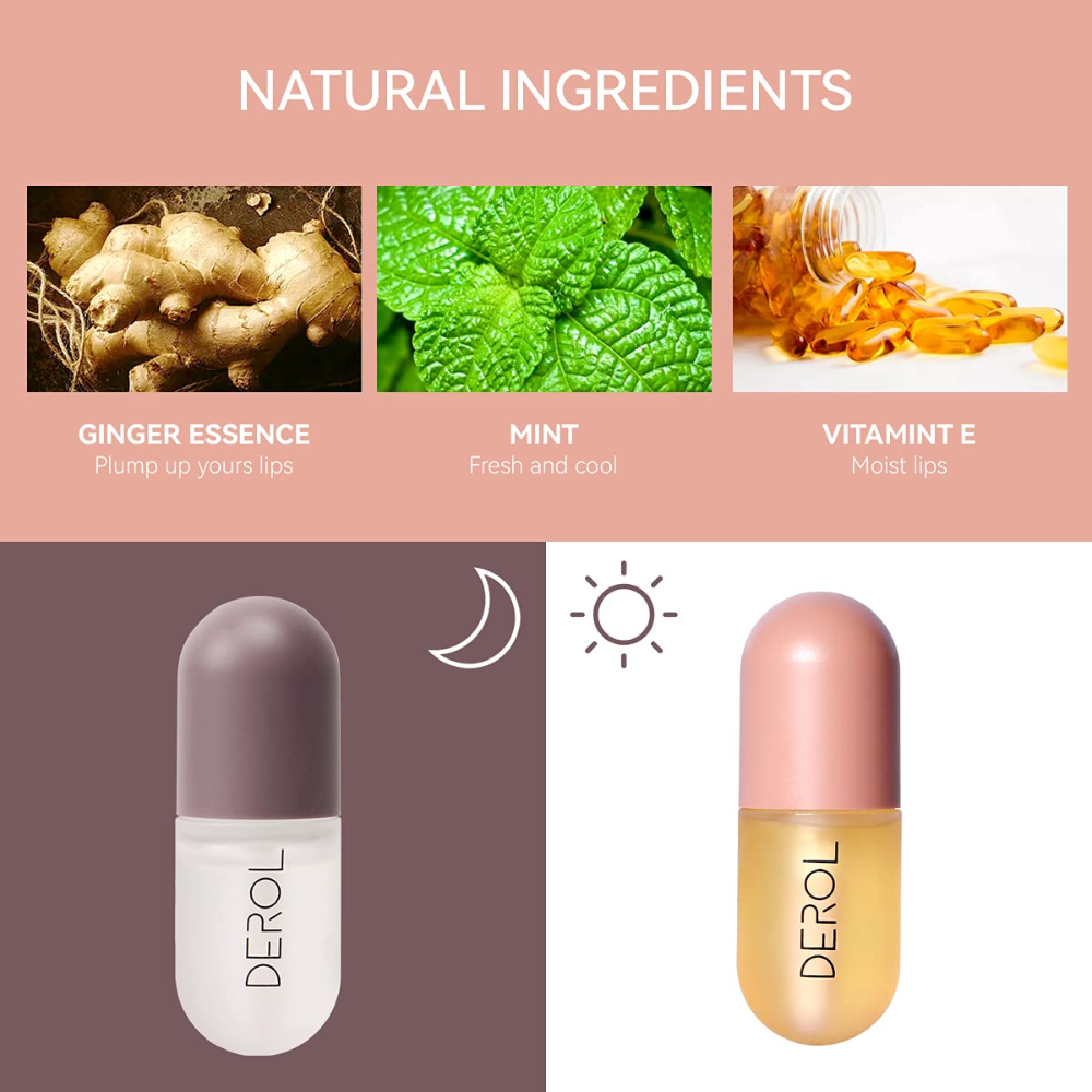 DEROL Double Effect Lip Plumper Set