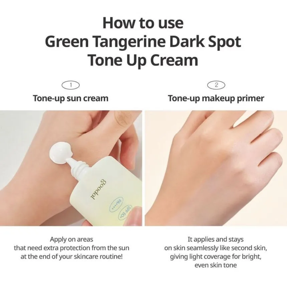 Green Tangerine Vita C Dark Spot Tone Up Cream