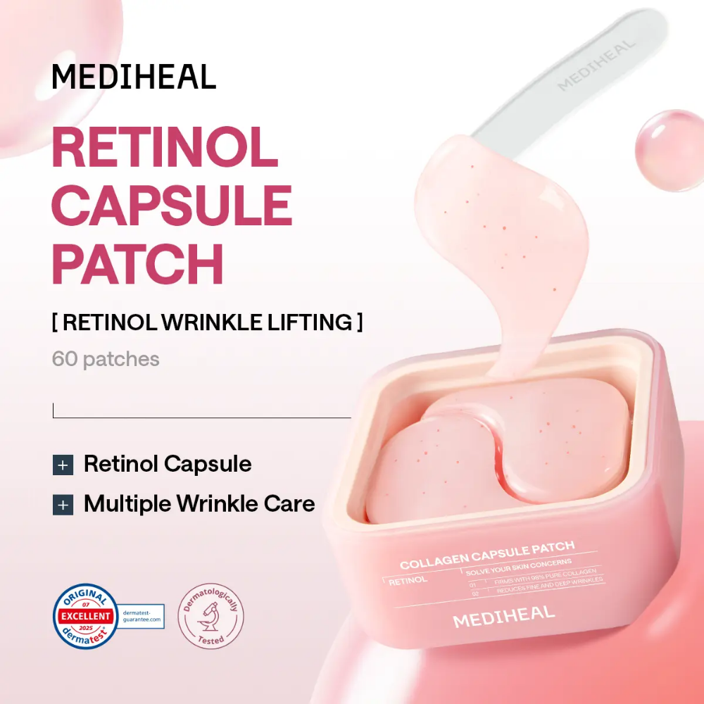 Collagen Capsule Patch Retinol Wrinkle Lifting Gel Eye Patch