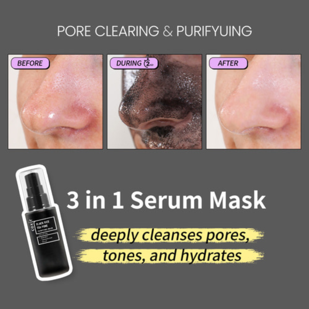 Black Rice TXA Pore Purifying Mask