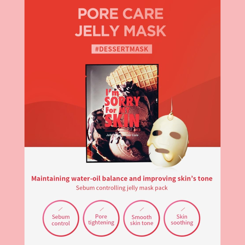 I'm Sorry for My Skin Jelly Mask #Pore Care 1PC