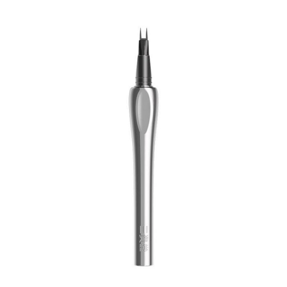 Dual-Tip Waterproof Eyebrow Pen #03 Soft Gray-Black