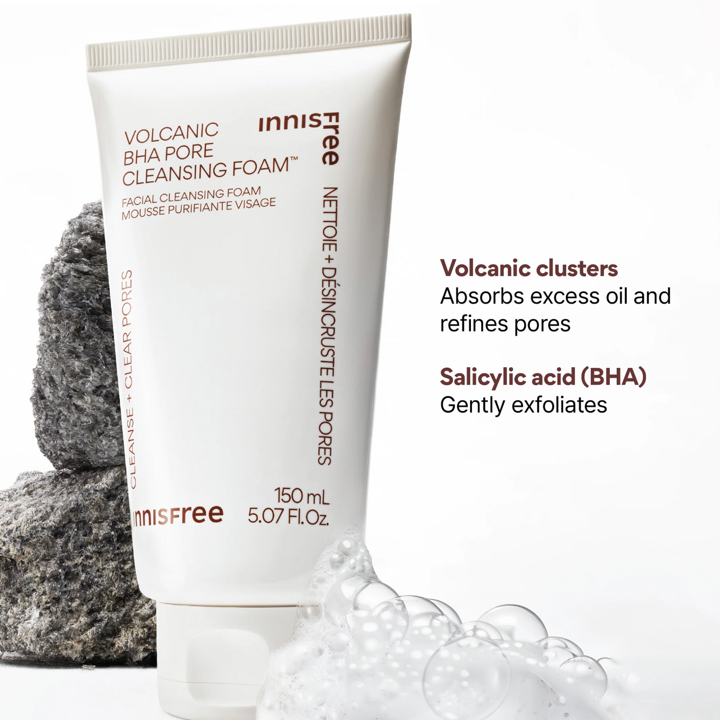 Volcanic BHA Pore Cleansing Foam