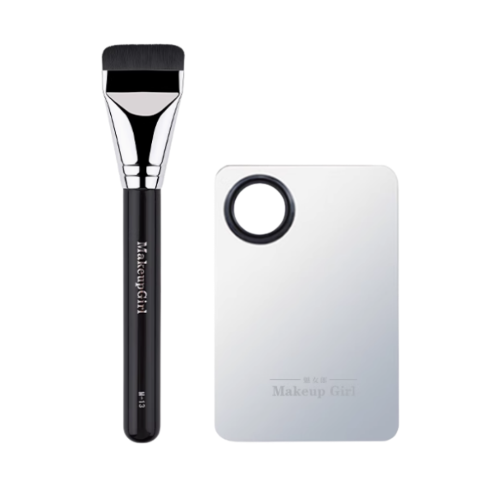 Flat Brush & Toning Platte Set