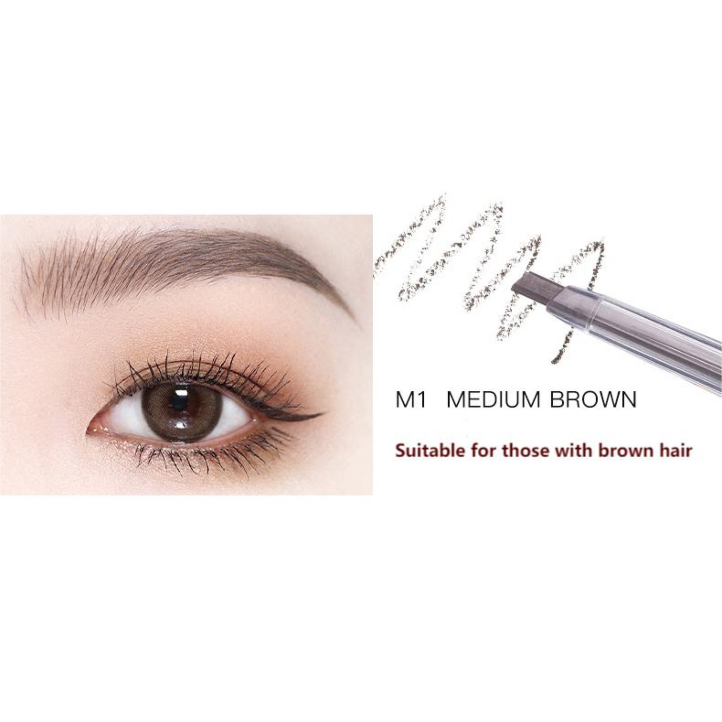 Sculpting Eyebrow Pencil #M1 Natural Brown