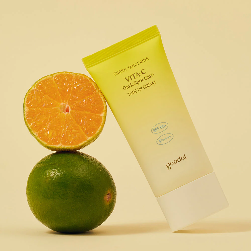 Green Tangerine Vita C Dark Spot Tone Up Cream