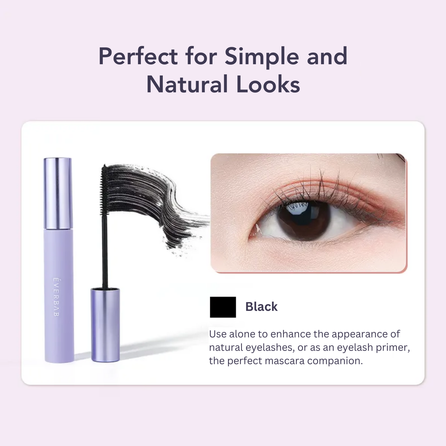 Waterproof Mascara Primer #Black