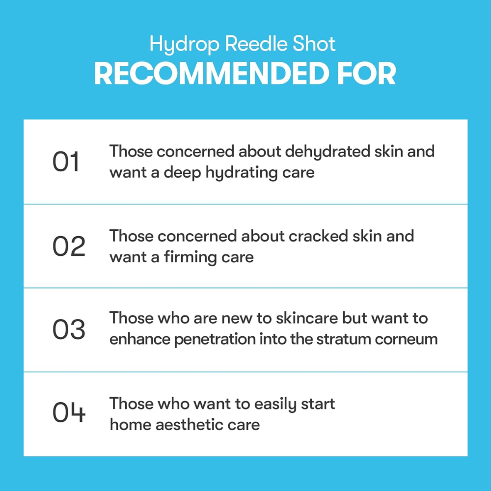 Microneedle Microcrystalline Essence Blue Hydration 100 needles