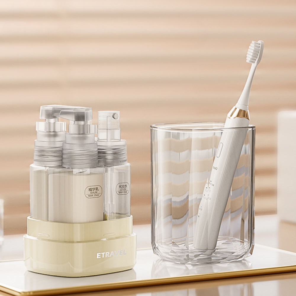 ETRAVEL Travel-size Refillable Pump Bottle Set