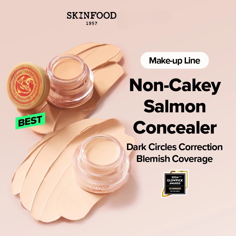 Salmon Dark Circle Concealer Cream #01 Blooming