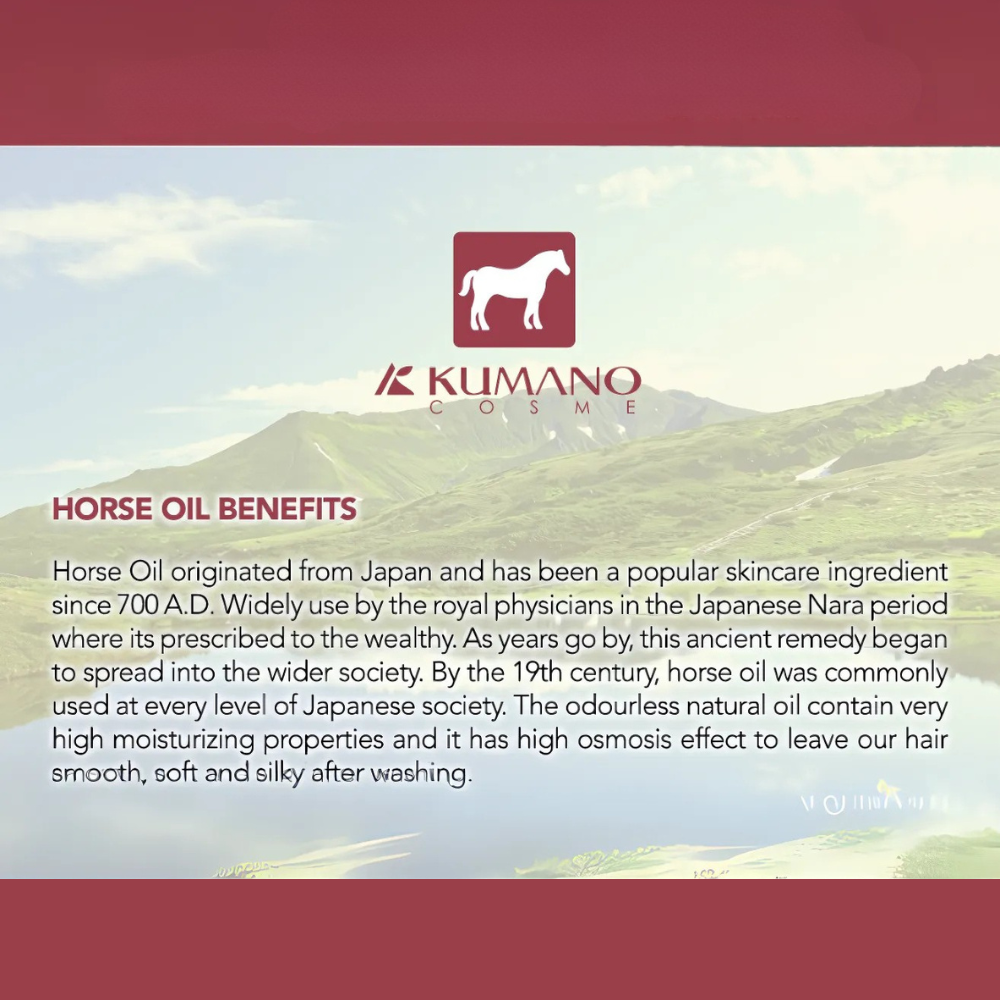Horse Oil Non-Silicon Shampoo