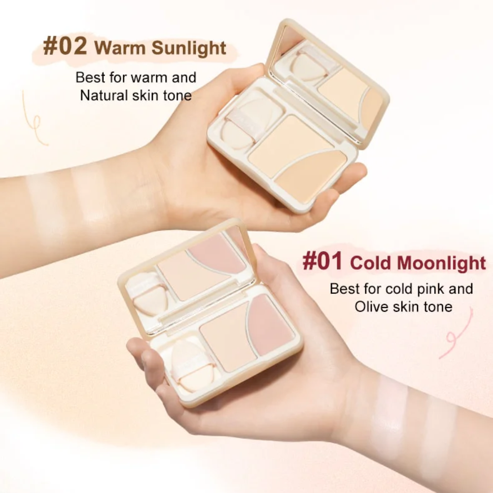 Highlighter Palette Duo #02 (Warm Sunlight)