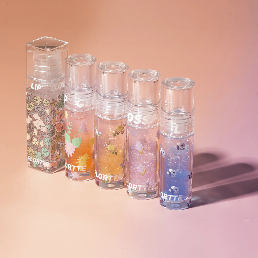 Hydrating Moisturizing Lip Oil #01 Gloden fine Glitter