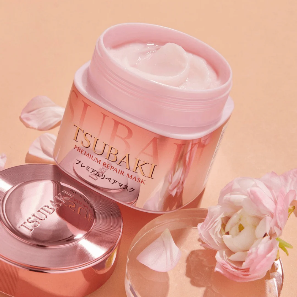 TSUBAKI Premium Repair Hair Mask Pink Camellia