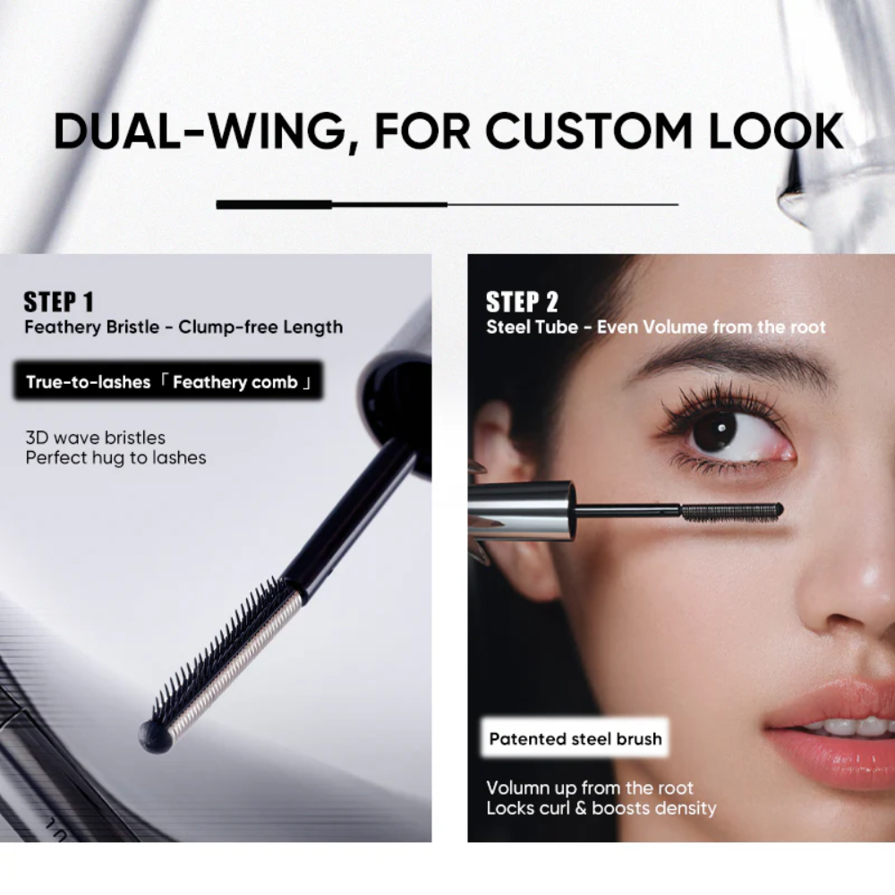 Dual-Wing Mascara #Black