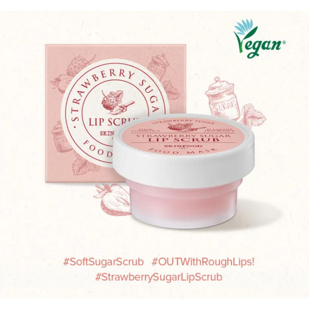 Strawberry Sugar Food Mask Lip Scrub 21ml